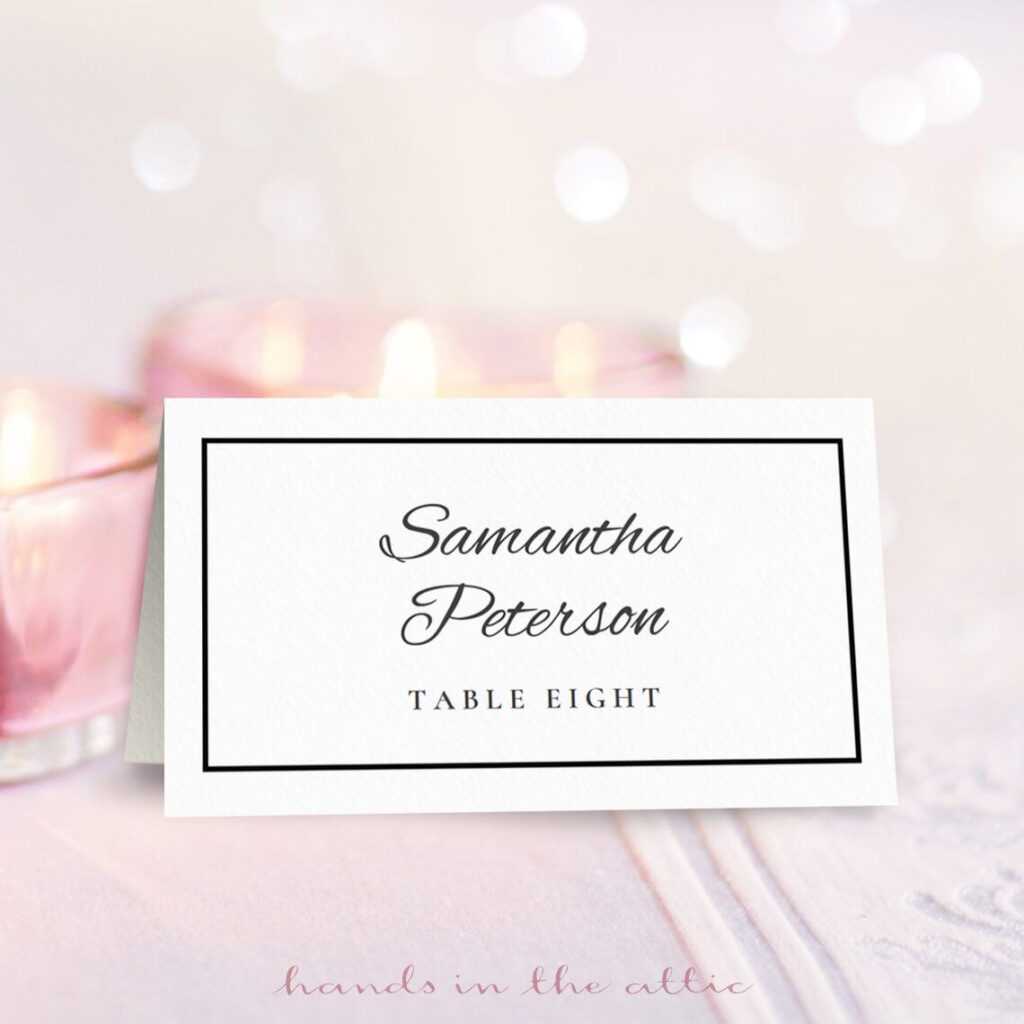 004 Table Name Card Template Ideas Incredible Microsoft Word Throughout 