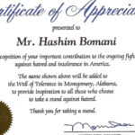 004 Template Ideas Certificates Of Appreciation Templates With Sample Certificate Of Recognition Template
