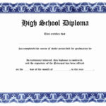 0B406 Ged Diploma Template | Wiring Resources For Ged Certificate Template Download