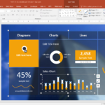 10 Best Dashboard Templates For Powerpoint Presentations Inside Project Dashboard Template Powerpoint Free