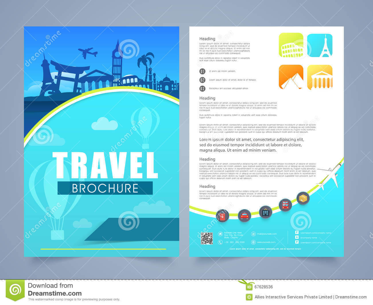 10 Example Of Travel Brochure | Business Letter Pertaining To Travel And Tourism Brochure Templates Free