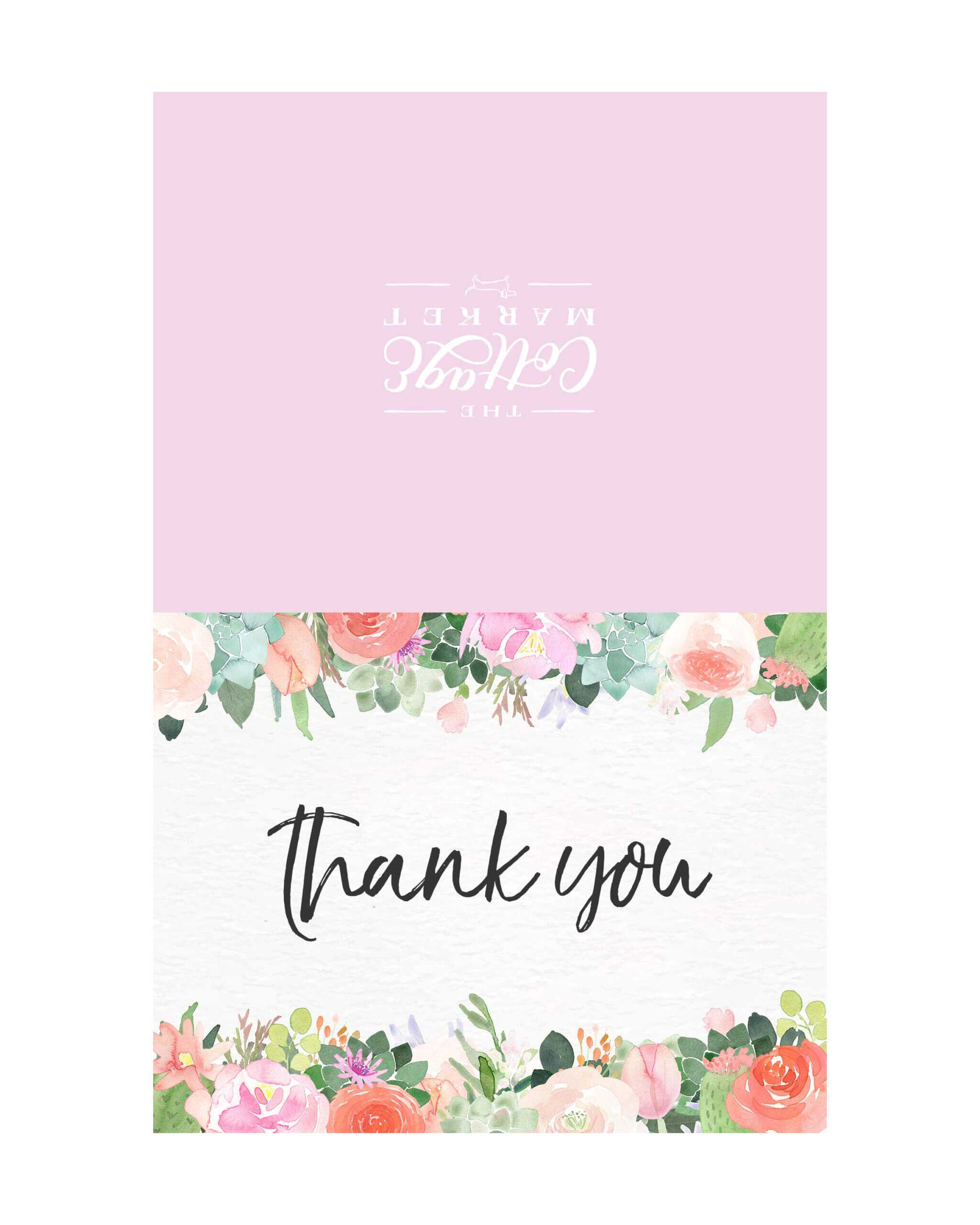 10 Free Printable Thank You Cards You Can't Miss – The In Free Printable Thank You Card Template