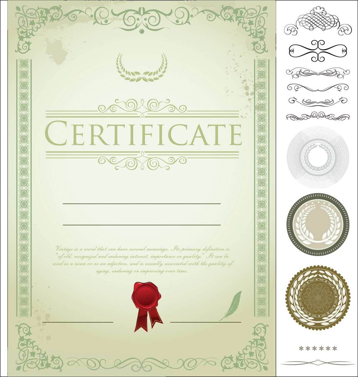 100+ [ Certificate Psd Template Free ] | Marathi Birthday Pertaining To This Certificate Entitles The Bearer Template