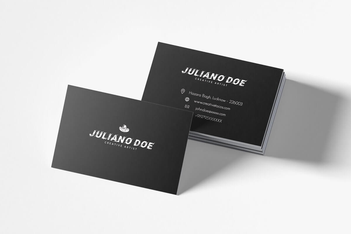100+ Free Creative Business Cards Psd Templates With Regard To Name Card Photoshop Template