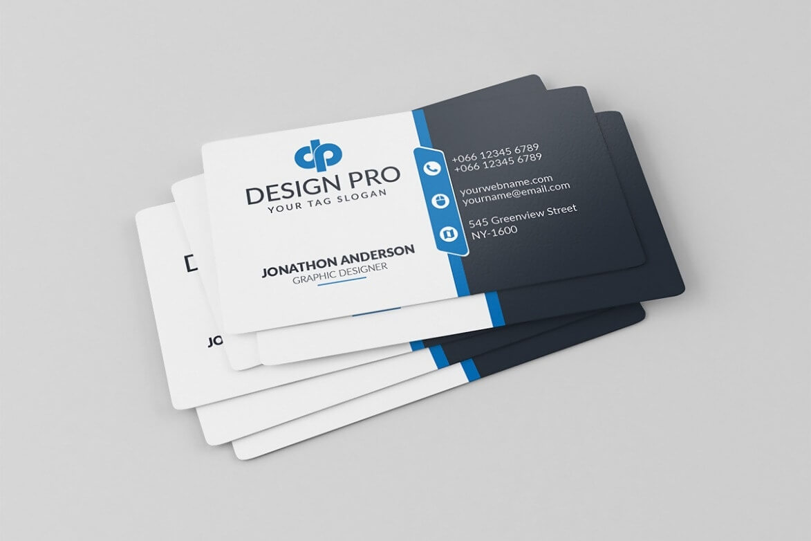 100+ Free Creative Business Cards Psd Templates With Regard To Visiting Card Template Psd Free Download