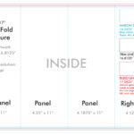 11" X 17" Barrel Fold Brochure Template – U.s. Press With 4 Panel Brochure Template