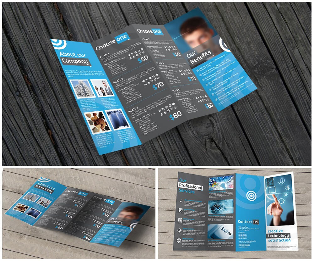 11X17 Quad Fold Brochure Printing Throughout Quad Fold Brochure Template
