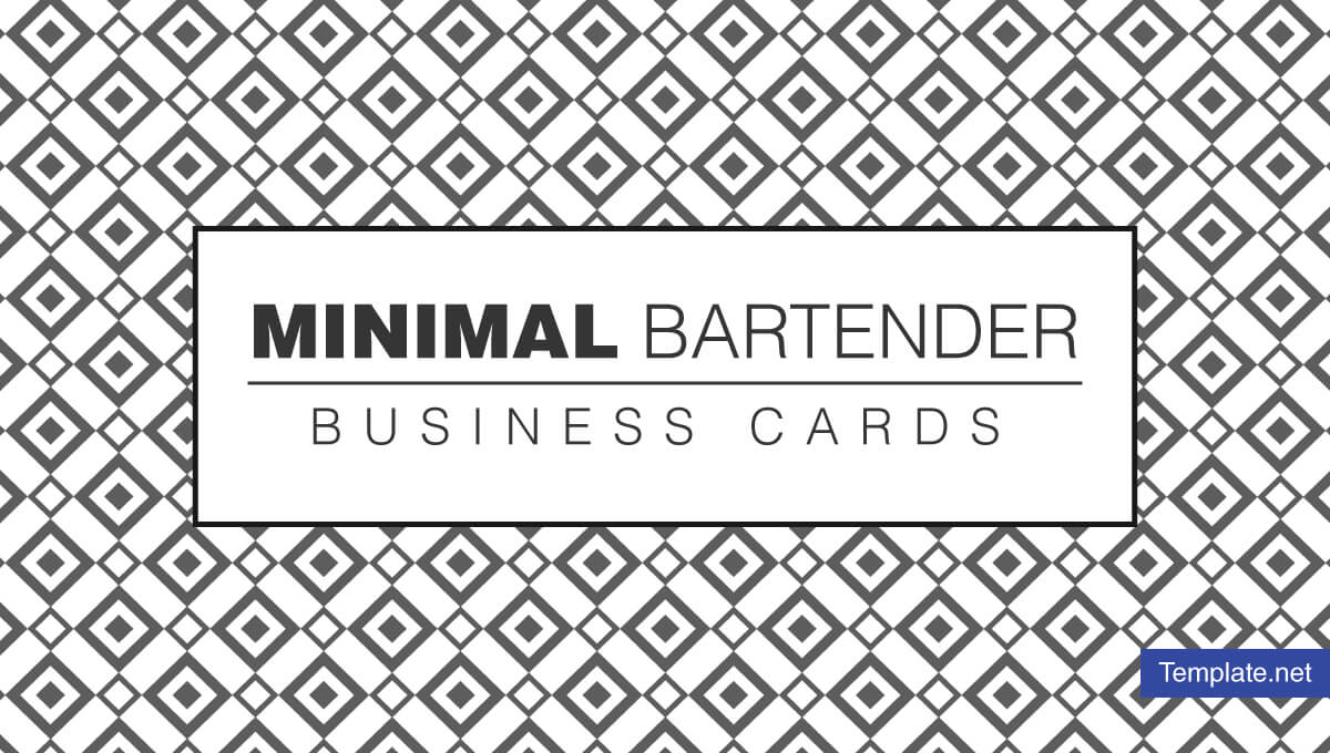 12+ Bartender Business Card Designs & Templates – Psd, Ai Intended For Staples Business Card Template Word