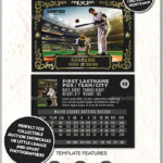 12+ Baseball Trading Card Designs & Templates – Psd, Ai Throughout Baseball Card Template Psd