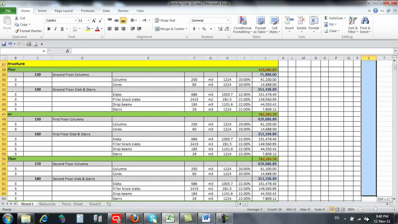 12 Update Time Schedule And Excel Payment Certificate.mp4 For Construction Payment Certificate Template