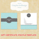14 Photography Gift Certificate Psd Template Images Pertaining To Gift Certificate Template Photoshop
