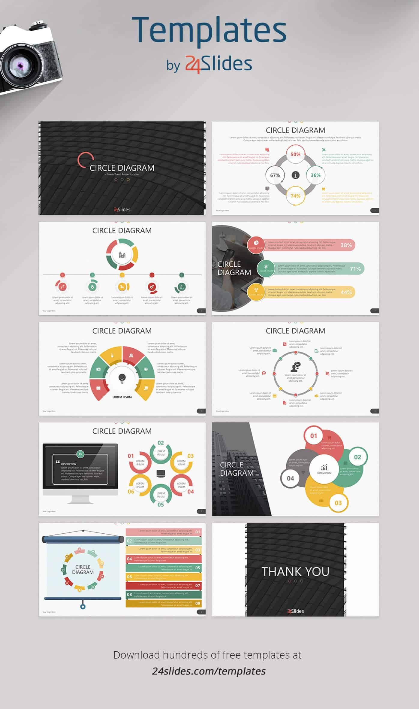 15 Fun And Colorful Free Powerpoint Templates | Present Better For Powerpoint Photo Slideshow Template