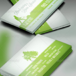 15+ Landscaping Business Card Templates – Word, Psd | Free For Gardening Business Cards Templates