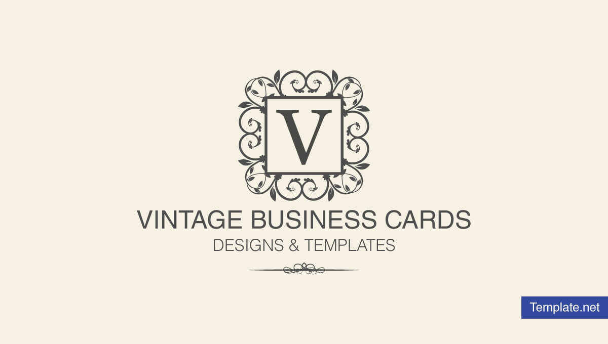 15+ Vintage Business Card Templates - Ms Word, Photoshop For Free Business Cards Templates For Word