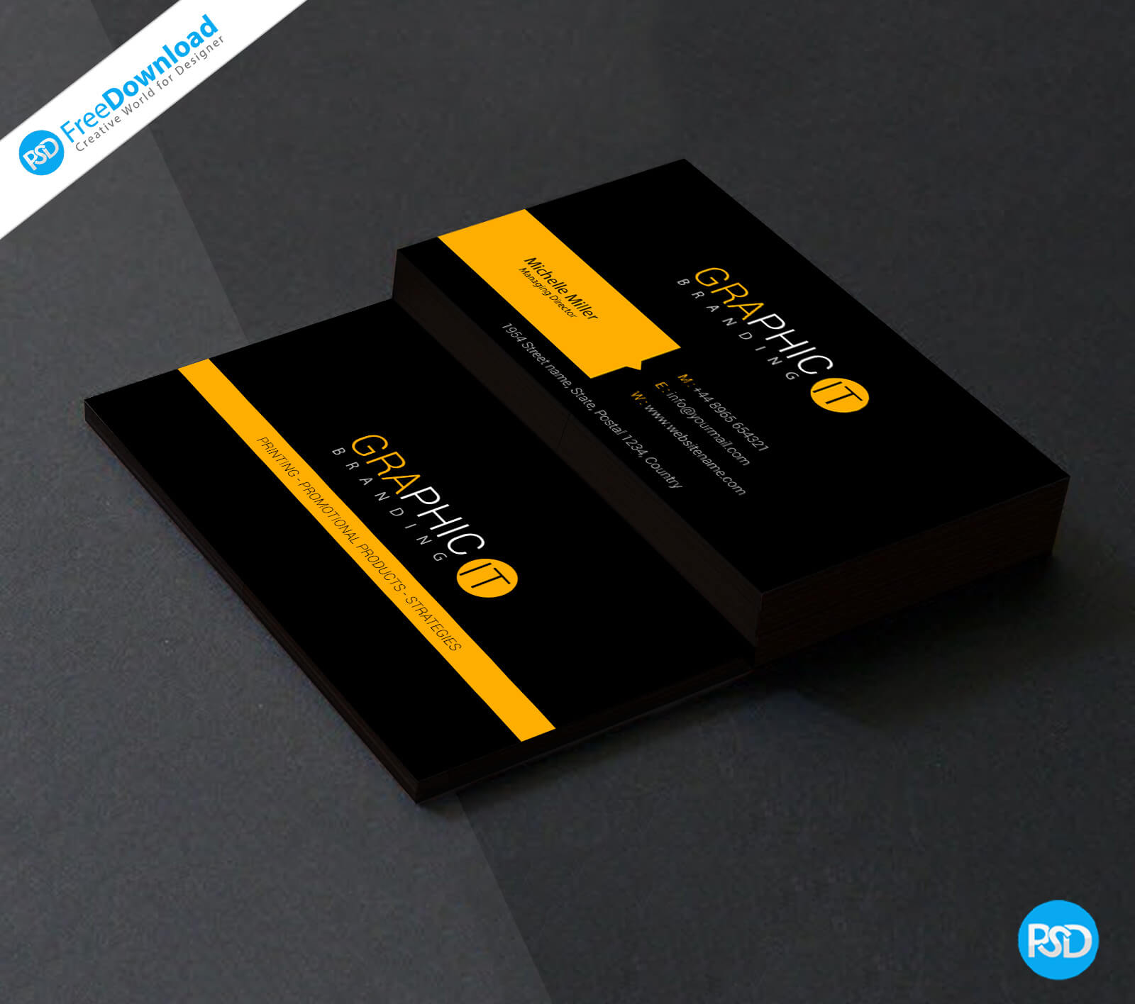 150+ Free Business Card Psd Templates Throughout Create Business Card Template Photoshop