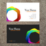 16 Business Card Templates Images – Free Business Card Regarding Plain Business Card Template Microsoft Word