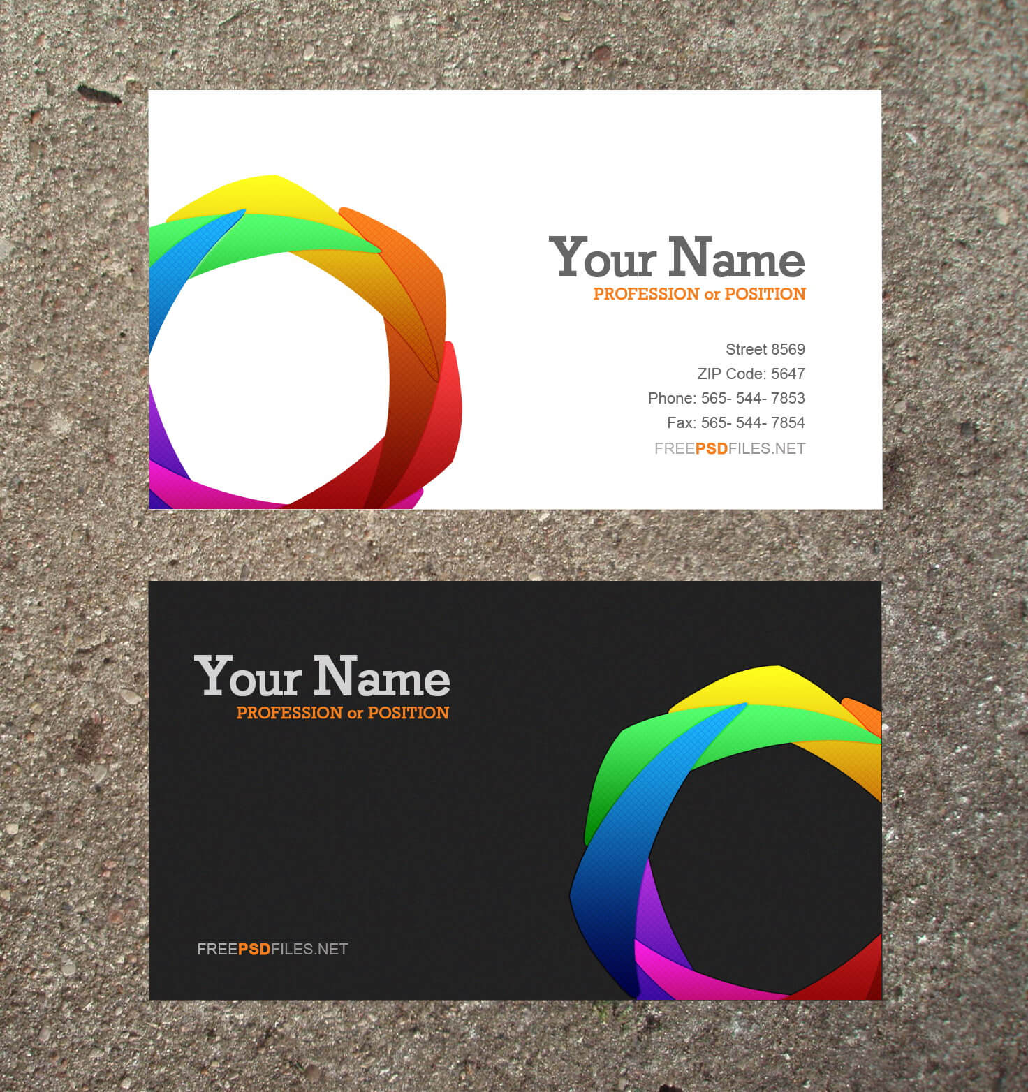 16 Business Card Templates Images – Free Business Card Regarding Word Template For Business Cards Free