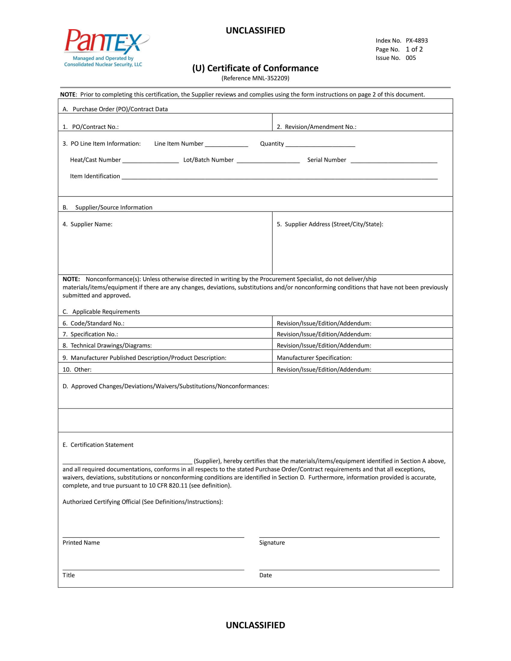 16+ Certificate Of Conformance Example – Pdf, Word, Ai Intended For Certificate Of Conformity Template