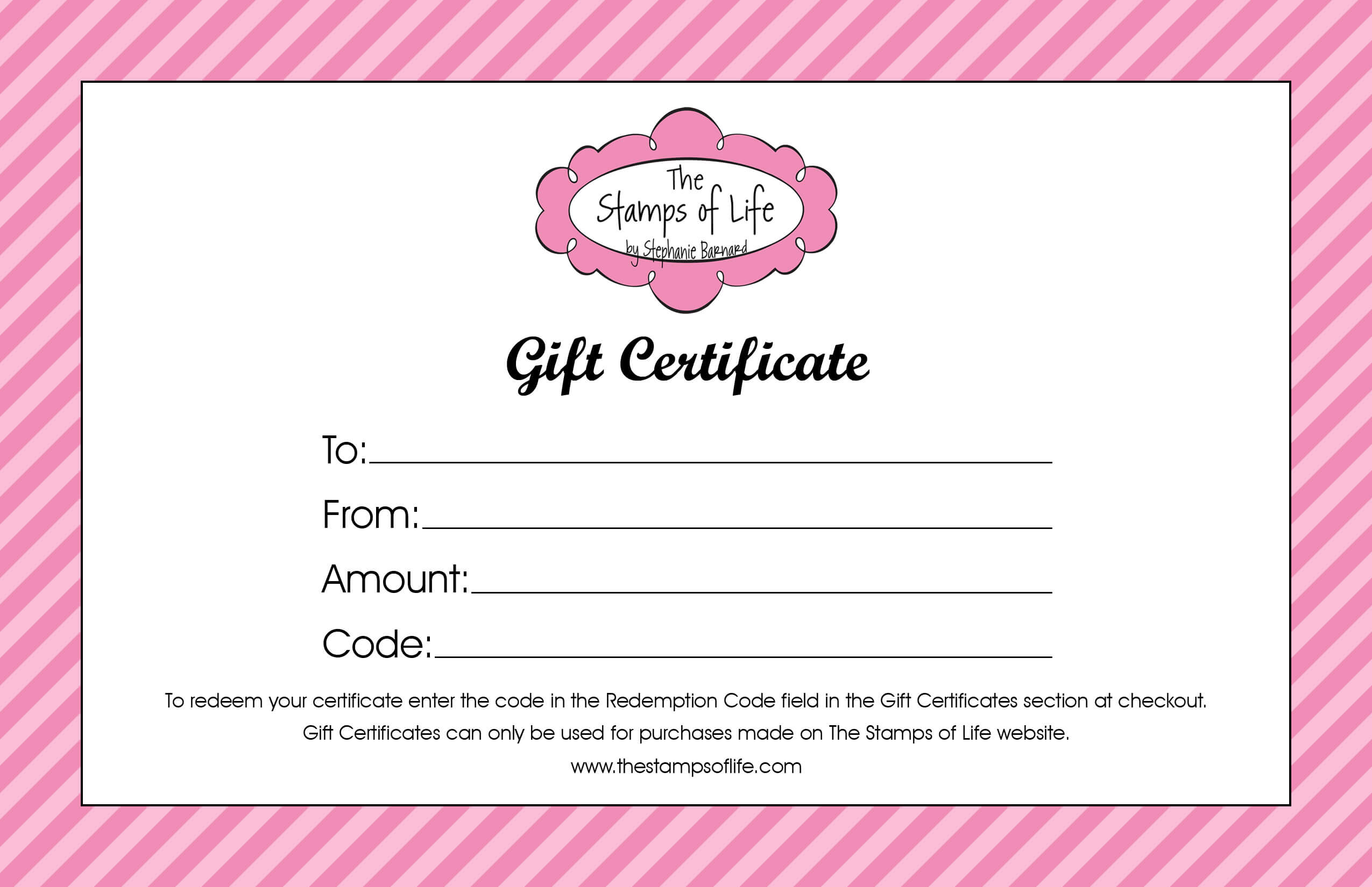 16+ Free Gift Certificate Templates & Examples – Word Excel Inside Homemade Gift Certificate Template