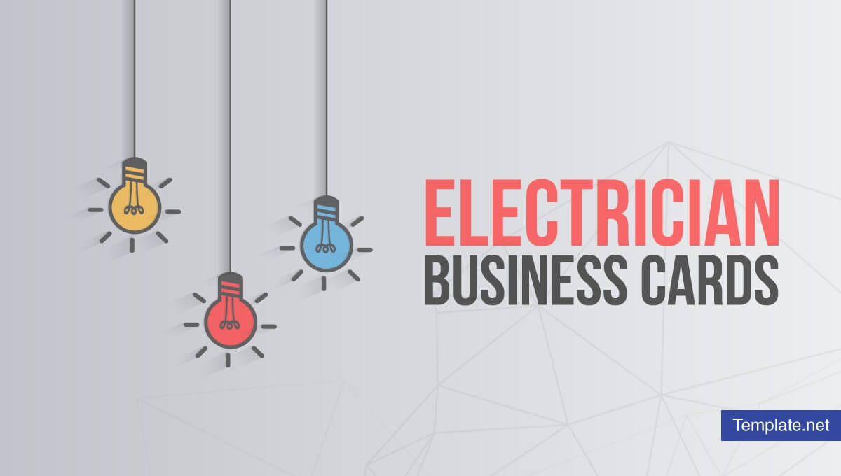17+ Electrician Business Card Designs & Templates – Psd, Ai For Business Card Maker Template