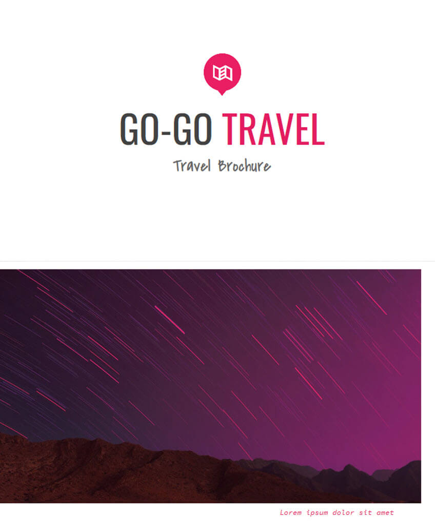 18 Best Free Brochure Templates For Google Docs & Ms Word Within Travel Brochure Template Google Docs
