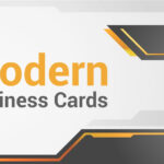 19+ Modern Business Card Templates – Psd, Ai, Word, | Free In Modern Business Card Design Templates