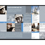 2 Pages Corporate Brochure Template For Construction With Regard To Engineering Brochure Templates