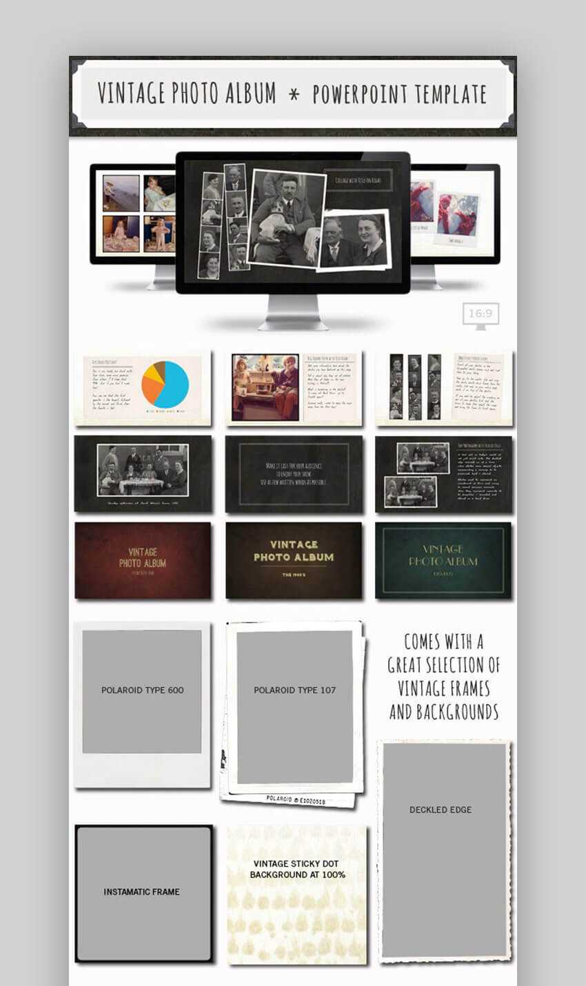 20 Best Free Powerpoint Photo Album & Ppt Slideshow Throughout Powerpoint Photo Album Template