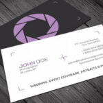 20 Professional Business Card Design Templates For Free Regarding Photography Business Card Templates Free Download