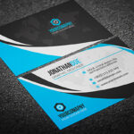 200 Free Business Cards Psd Templates – Creativetacos In Template Name Card Psd