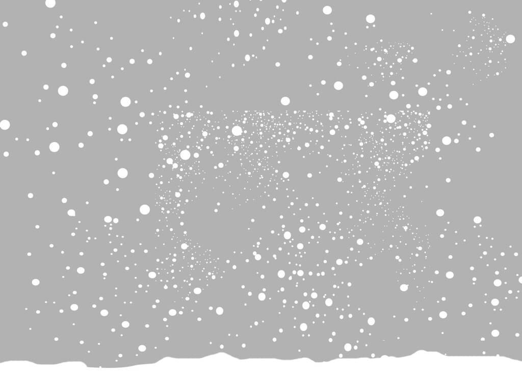 2012 Snow Christmas Background For Powerpoint - Christmas With Regard To Snow Powerpoint Template