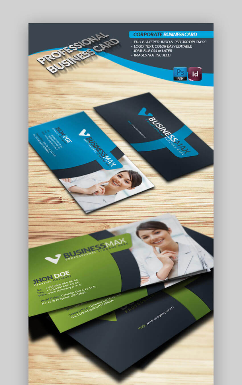 24 Premium Business Card Templates (In Photoshop Within Office Max Business Card Template