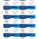 25+ Free Microsoft Word Business Card Templates (Printable Intended For Word Template For Business Cards Free