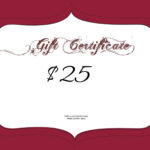$25 Gift Certificate Template | Certificatetemplategift Intended For Mary Kay Gift Certificate Template