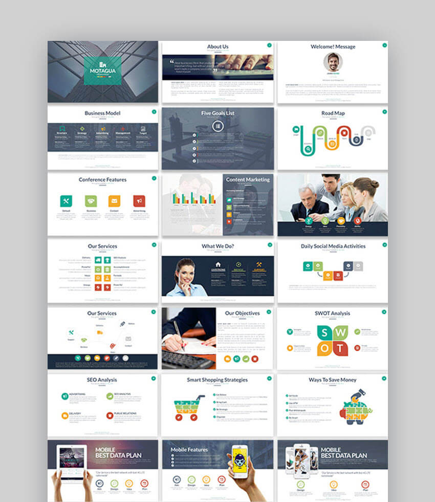 25+ Inspirational Powerpoint Presentation Design Examples (2018) Within Sample Templates For Powerpoint Presentation