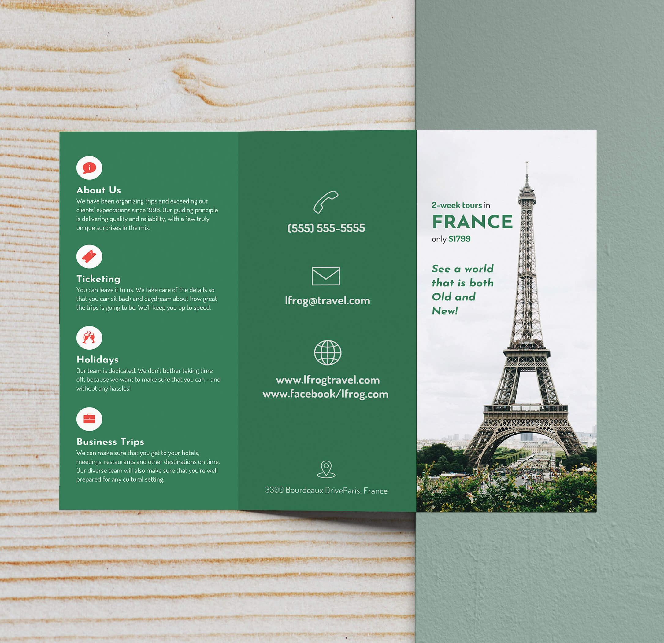 25+ Trifold Brochure Examples To Inspire Your Design For Three Panel Brochure Template