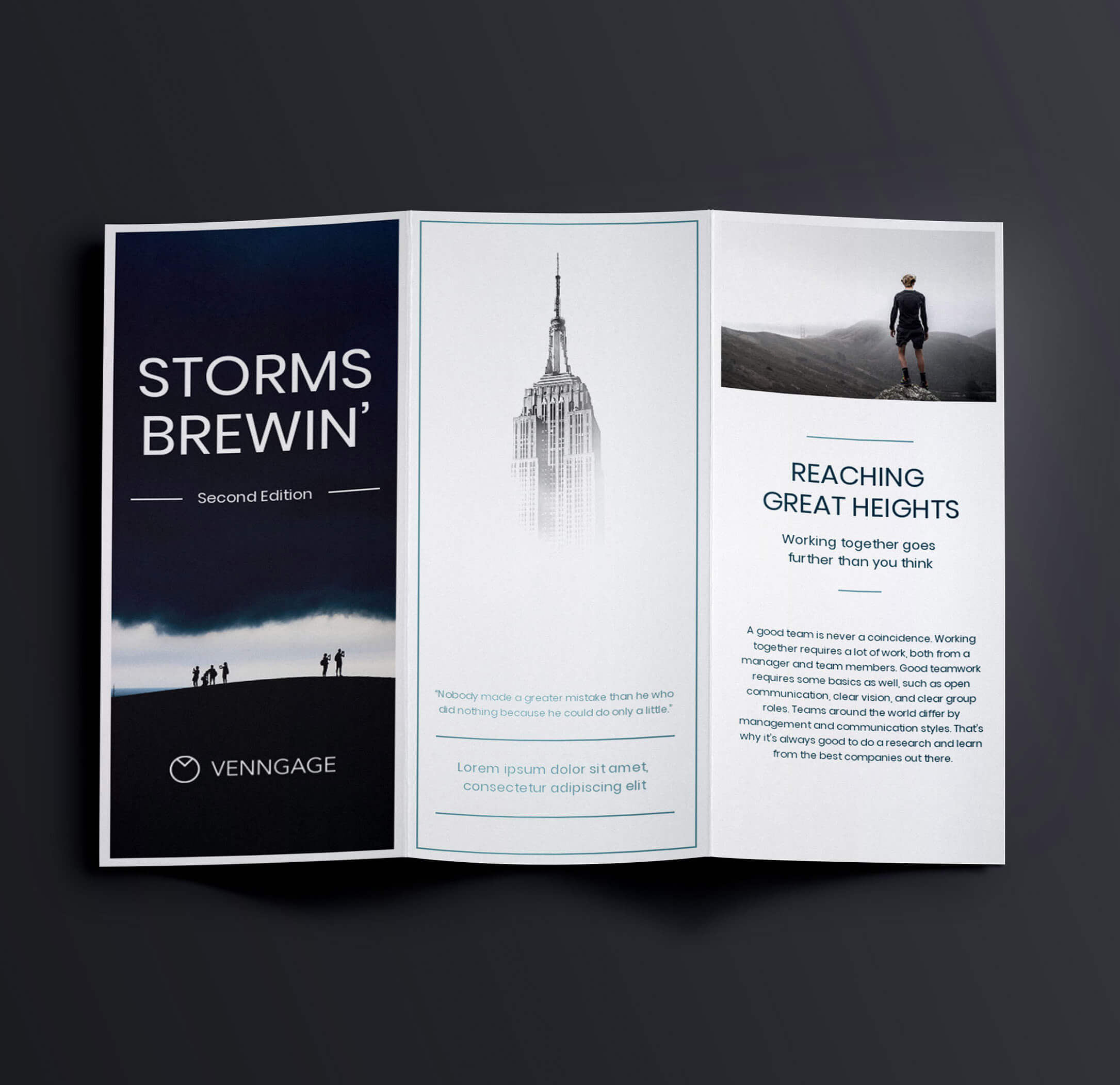 25+ Trifold Brochure Examples To Inspire Your Design Regarding Good Brochure Templates