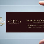 26+ Transparent Business Card Templates – Illustrator, Ms For Coffee Business Card Template Free