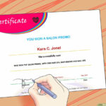 3 Ways To Make A Certificate – Wikihow Throughout Superlative Certificate Template
