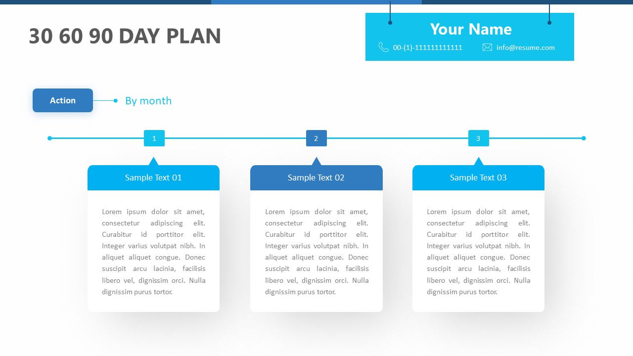 30 60 90 Day Plan For Powerpoint – Pslides Intended For 30 60 90 Day Plan Template Powerpoint