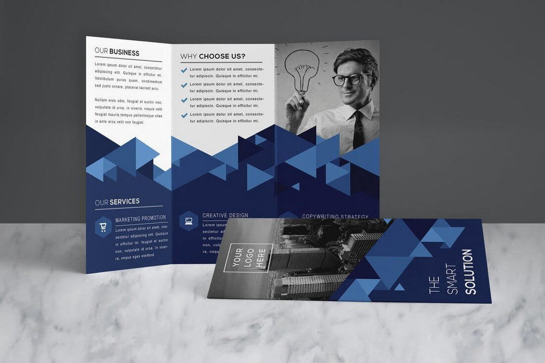 30+ Best Tri Fold Brochure Templates – Creative Touchs In Tri Fold Brochure Template Indesign Free Download