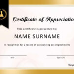 30 Free Certificate Of Appreciation Templates And Letters in Certificate Of Appreciation Template Free Printable