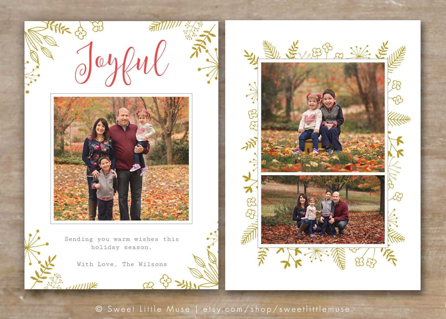 30 Holiday Card Templates For Photographers To Use This Year In Holiday Card Templates For Photographers