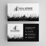 30+ Modern Real Estate Business Cards Psd | Decolore For Real Estate Agent Business Card Template