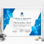 30+ Professional Diploma & Certificate Templates For Indesign Certificate Template
