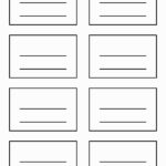 34 Visiting Microsoft 4X6 Index Card Template For Ms Word For Microsoft Word Index Card Template