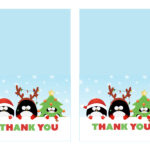36 Adding Christmas Thank You Card Templates Free Download Inside Christmas Thank You Card Templates Free