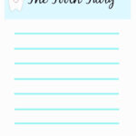 36 Cute Tooth Fairy Letters | Kittybabylove In Tooth Fairy Certificate Template Free