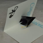 3D Graduation Cap Pop Up Card Template Inside Graduation Pop Up Card Template