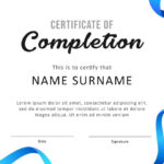 40 Fantastic Certificate Of Completion Templates [Word Regarding Attendance Certificate Template Word